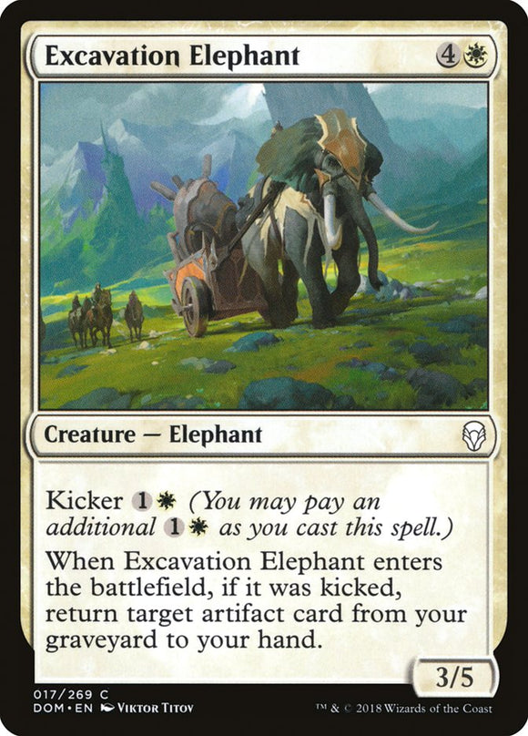 Excavation Elephant - DOM - Common