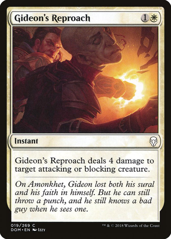 Gideon's Reproach - DOM - Common