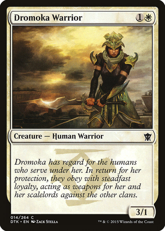 Dromoka Warrior - DTK - Common