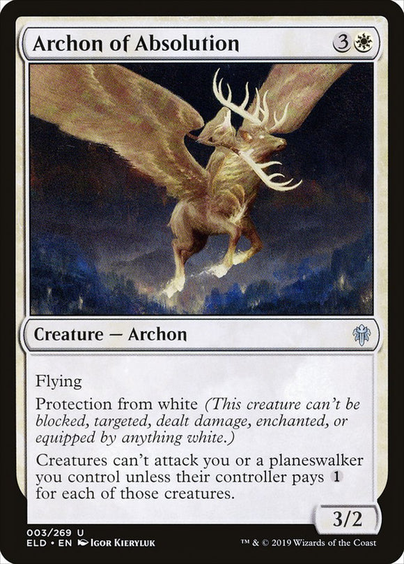 Archon of Absolution - ELD - Uncommon