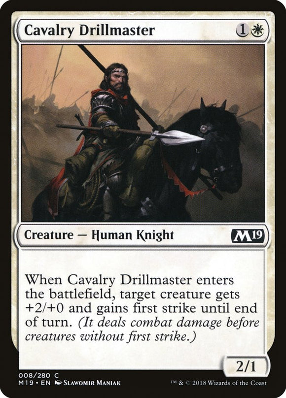 Cavalry Drillmaster - M19 - Common