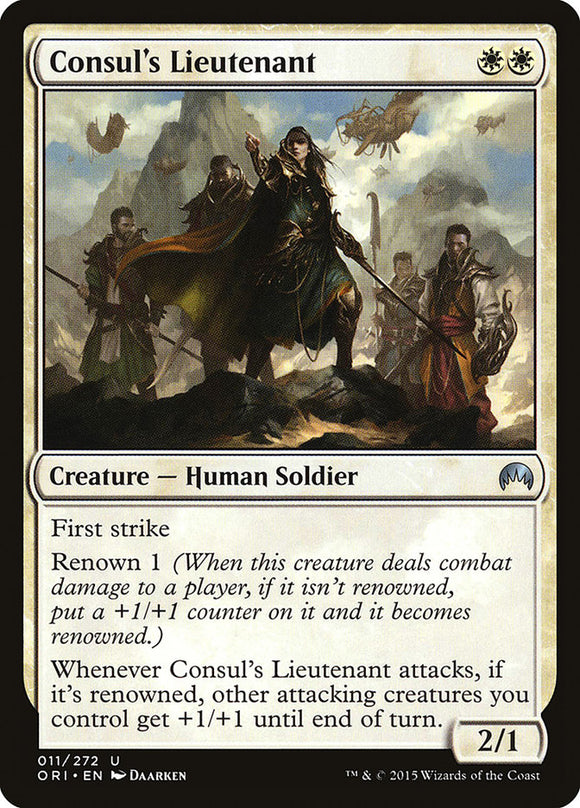 Consul's Lieutenant - ORI - Uncommon