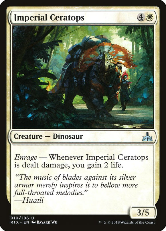 Imperial Ceratops - RIX - Uncommon