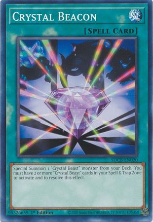 Crystal Beacon - SDCB-EN020 - Common - 1st Edition