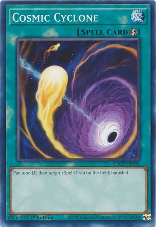 Cosmic Cyclone - SDCB-EN031 - Common - 1st Edition