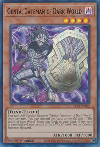 Genta, Gateman of Dark World - SR13-EN002 - Super Rare - 1st Edition