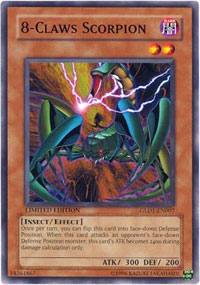 8-Claws Scorpion - GLD1-EN007 - Common - Limited