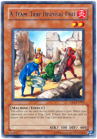 A-Team: Trap Disposal Unit - DR3-EN093 - Rare - Unlimited