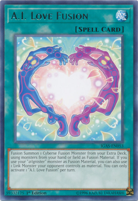A.I. Love Fusion - IGAS-EN053 - Rare - Unlimited
