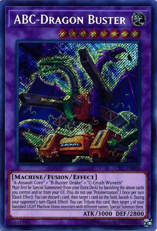 ABC-Dragon Buster - LCKC-EN059 - Secret Rare - Unlimited
