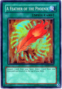A Feather of the Phoenix - DR3-EN157 - Super Rare - Unlimited