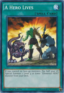 A Hero Lives - SDHS-EN026 - Common - 1st Edition