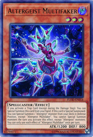Altergeist Multifaker - FLOD-EN014 - Ultra Rare - Unlimited