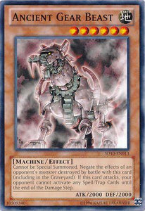 Ancient Gear Beast - SD10-EN013 - Common - 1st Edition