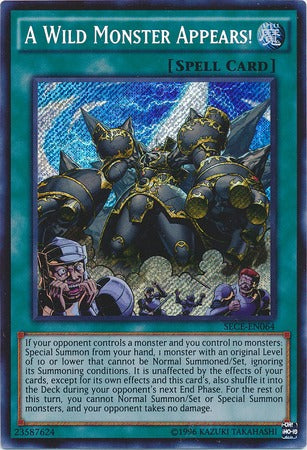 A Wild Monster Appears! - SECE-EN064 - Secret Rare - Unlimited