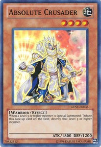 Absolute Crusader - GENF-EN036 - Super Rare - Unlimited