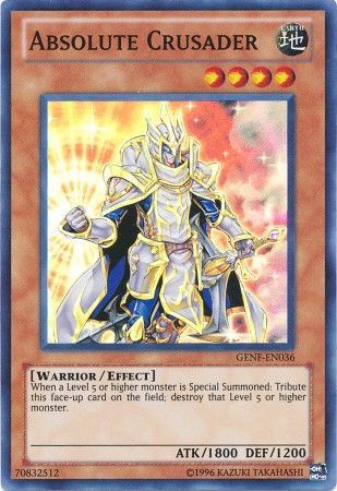 Absolute Crusader - GENF-EN036 - Super Rare - Unlimited