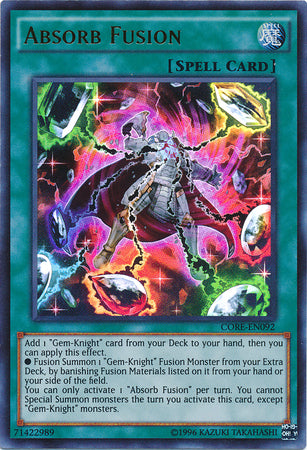 Absorb Fusion - CORE-EN092 - Ultra Rare - Unlimited