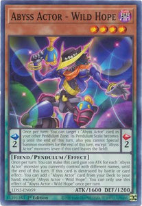 Abyss Actor - Wild Hope - LDS2-EN059 - Common - 1st Edition