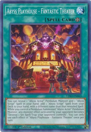 Abyss Playhouse - Fantastic Theater - LDS2-EN063 - Common - 1st Edition