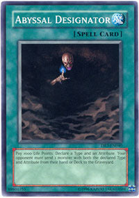 Abyssal Designator - DR3-EN040 - Common - Unlimited