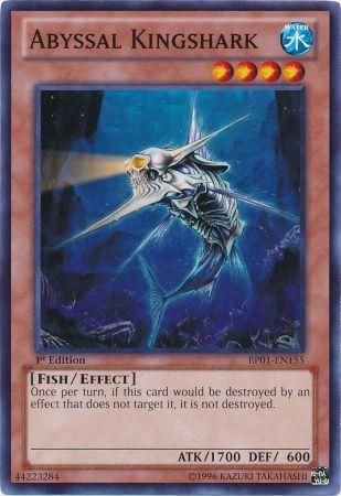 Abyssal Kingshark - BP01-EN155 - Common - 1st Edition