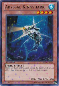 Abyssal Kingshark - BP01-EN155 - Starfoil Rare - 1st Edition