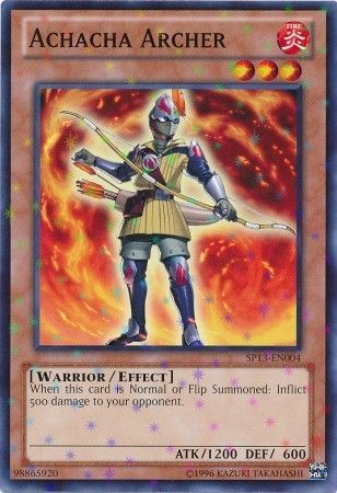 Achacha Archer - SP13-EN004 - Starfoil Rare - Unlimited