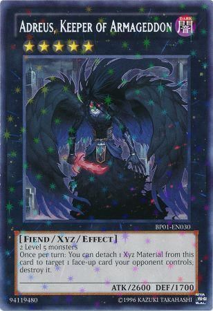 Adreus, Keeper of Armageddon - BP01-EN030 - Starfoil Rare - Unlimited