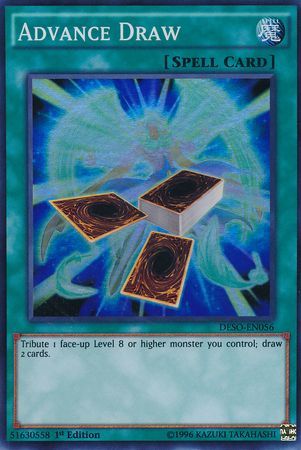 Advance Draw - DESO-EN056 - Super Rare - 1st Edition