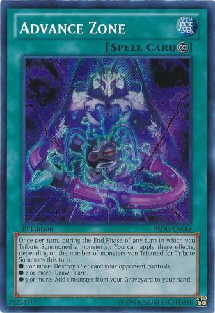 Advance Zone - REDU-EN088 - Secret Rare - 1st Edition