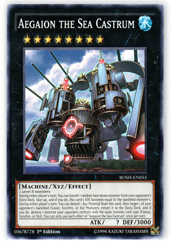 Aegaion the Sea Castrum - BOSH-EN055 - Common - 1st Edition