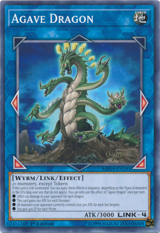Agave Dragon - MP19-EN191 - Common - 1st Edition