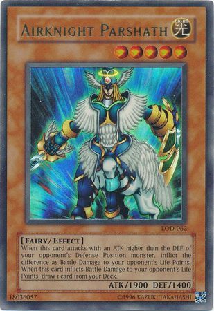 Airknight Parshath - LOD-062 - Ultra Rare - 1st Edition