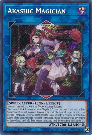 Akashic Magician - CIBR-EN051 - Secret Rare - 1st Edition