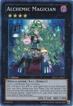 Alchemic Magician - REDU-EN047 - Super Rare - 1st Edition