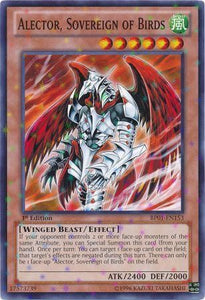Alector, Sovereign of Birds - BP01-EN153 - Starfoil Rare - 1st Edition