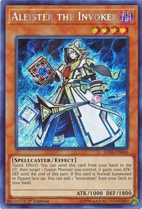 Aleister the Invoker - SHVA-EN040 - Secret Rare - 1st Edition