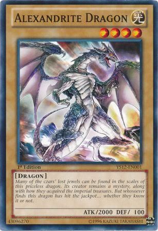 Alexandrite Dragon - YS12-EN001 - Common - 1st Edition