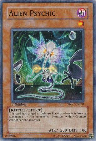 Alien Psychic - STON-EN031 - Common - 1st Edition