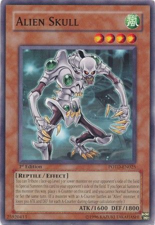 Alien Skull - POTD-EN025 - Common - 1st Edition