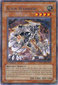 Alien Warrior - POTD-EN027 - Rare - 1st Edition