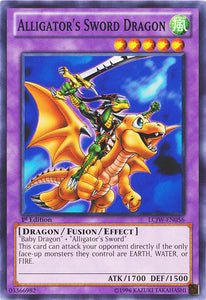 Alligator's Sword Dragon - LCJW-EN056 - Common - 1st Edition