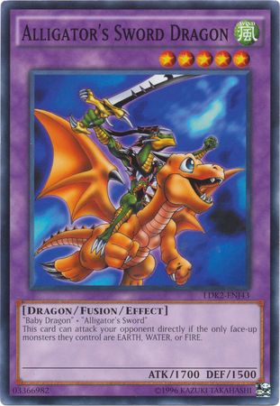 Alligator's Sword Dragon - LDK2-ENJ43 - Common - Unlimited