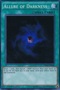 Allure of Darkness - DESO-EN044 - Super Rare - 1st Edition