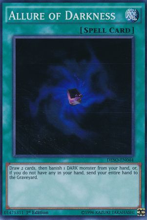 Allure of Darkness - DESO-EN044 - Super Rare - 1st Edition