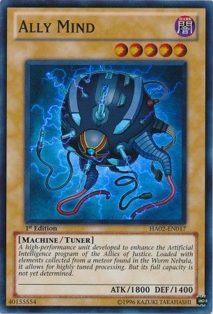 Ally Mind - HA02-EN017 - Super Rare - 1st Edition