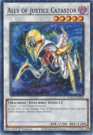 Ally of Justice Catastor - HAC1-EN090 - Common - 1st Edition