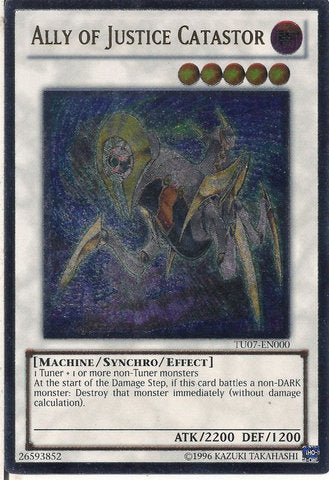 Ally of Justice Catastor - TU07-EN000 - Ultimate Rare - Unlimited