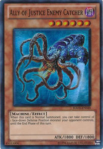 Ally of Justice Enemy Catcher - HA02-EN020 - Super Rare - Unlimited